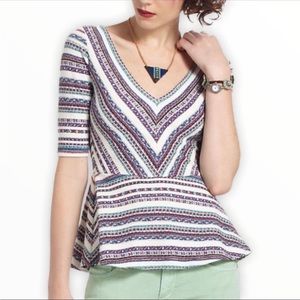 Anthropologie- Deletta Hestia top